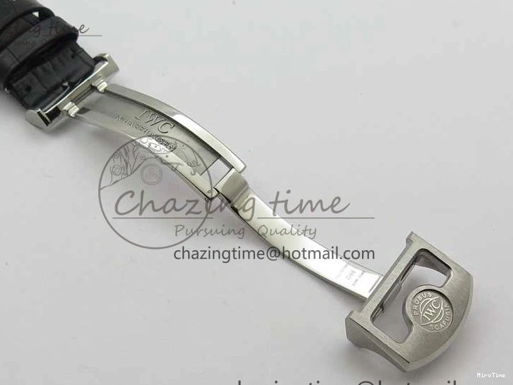 MIROTIME 0212 Portuguese Real PR Real Annual Calendar IW503510 ZF 1:1 Best Edition Green Dial on Black Leather Strap A QuickDry 7097